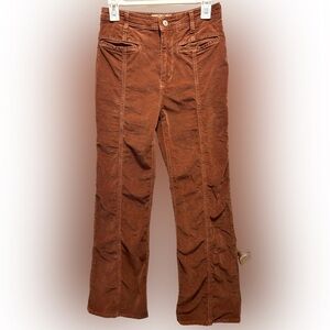 Free People Firecracker Corduroy Brown Pants